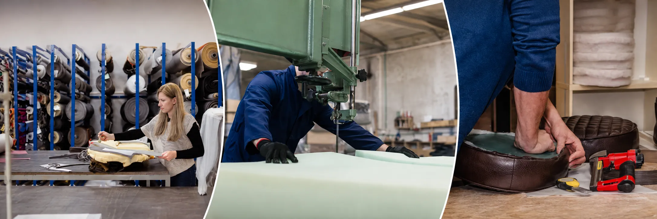 Lounge manufacturing and upholstery