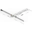 POW-FC-RC02-RAIL-LARGE_2.RAPIDCUT Foam Rubber Cutter Rail - Long Guide.webp