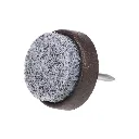 L-G-N20F_5.Felt Tip Nylon Nail Glide (20mm Diameter) BROWN.webp