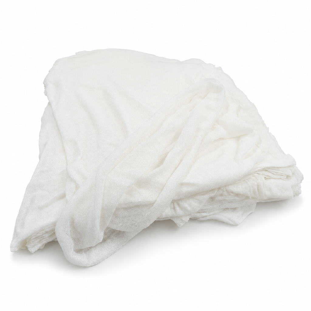 Stockinette Cheesecloth Material Light - 450mm (18") WHITE