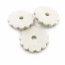 Felt Tufting Washer WHITE