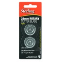 Sterling 28mm Rotary Cutter Blade (x2 blades) RB03