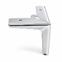 Metal Leg Siena 130mm CHROME