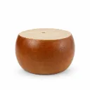 Small Timber Bun Foot Leg 85x45mm STAINED
