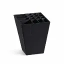 Plastic Leg Square Side Taper 100mm