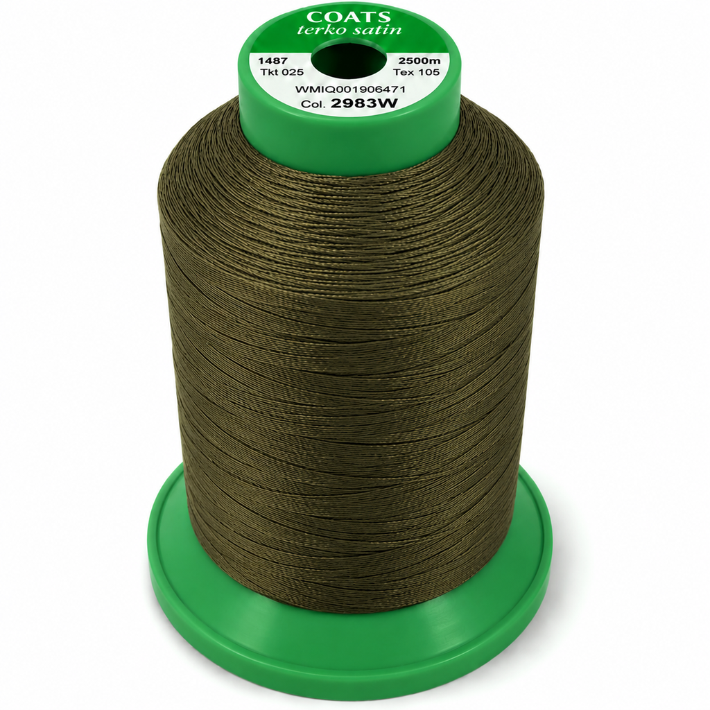 COATS Terko Satin Corespun Poly-Cotton Thread