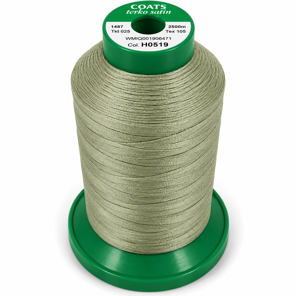 COATS Terko Satin Corespun Poly-Cotton Thread