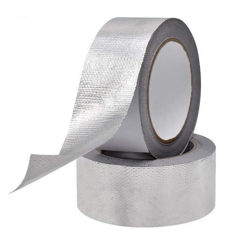 Reinforced Aluminium Foil Insulation Tape 48mm (50m/Roll)