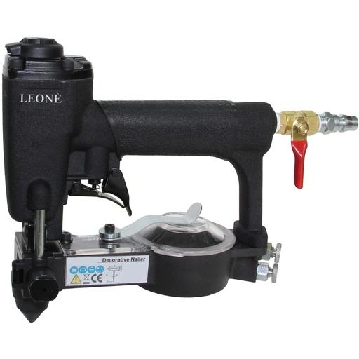 [AIR-DN-ZN-12EN] LEONE Pneumatic Auto-Feed 11mm Deco-Nailer