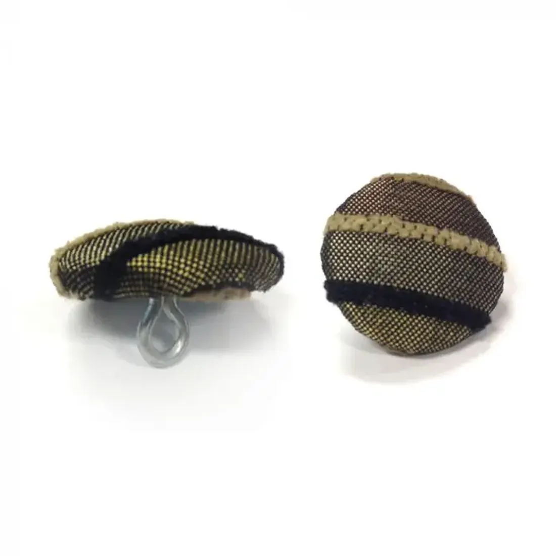 Covered Button - WIRE EYE BACK