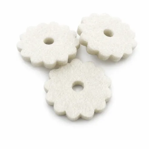 [BUT-WASH-FELT-1000] Felt Tufting Washer WHITE