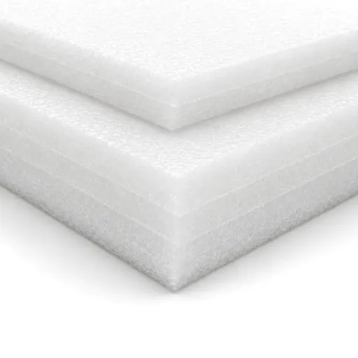 EPE Closed Cell Expanded Polyethylene Foam Sheet WHITE