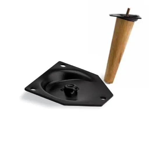 [L-AP-516] 5/16 Angle Plate (82x82x16mm) BLACK