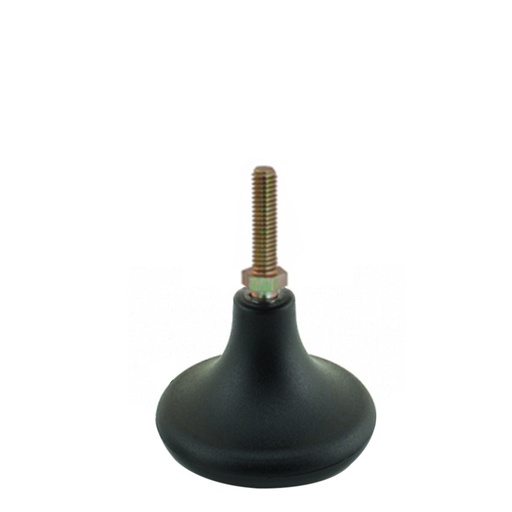 Trumpet/Mushroom Glide 55mm (5/16 Screw) BLACK