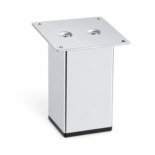 [L-M-GENEVA] Metal Leg Geneva 110mm CHROME