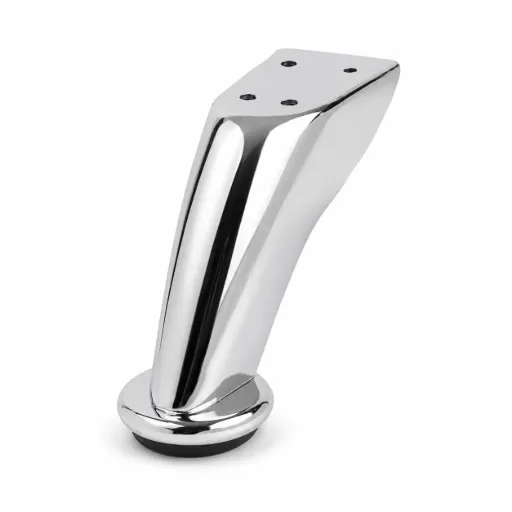 [L-M-PHARLAP] Metal Leg Pharlap 95mm CHROME