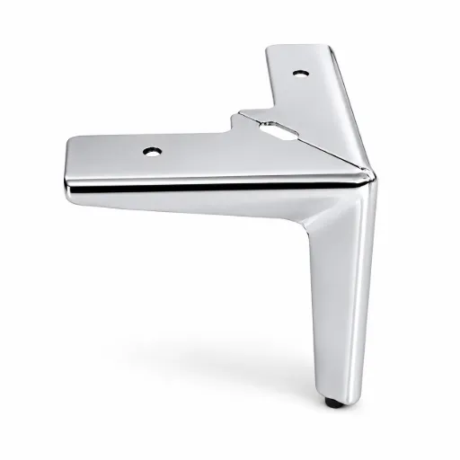 [L-M-SIENA] Metal Leg Siena 130mm CHROME