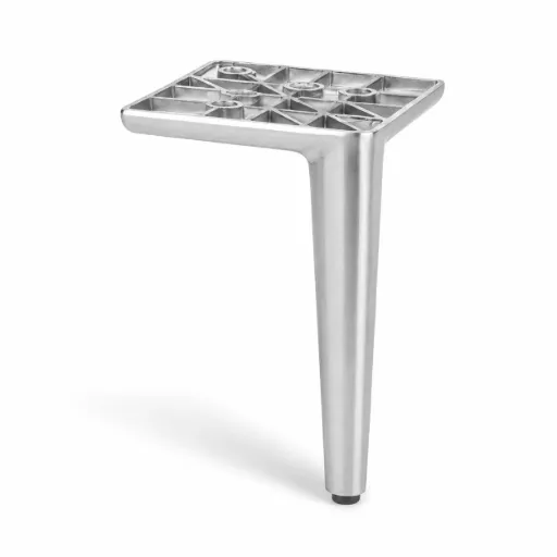 [L-M-STOCKHOLM-BRUSHED] Stockholm 150mm Brushed Aluminium Metal Leg