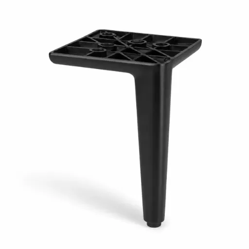 [L-M-STOCKHOLM-MATBLK] Stockholm 150mm Matte Black Metal Leg