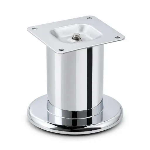[L-M-SUNLINE] Metal Leg Sunline 95mm CHROME