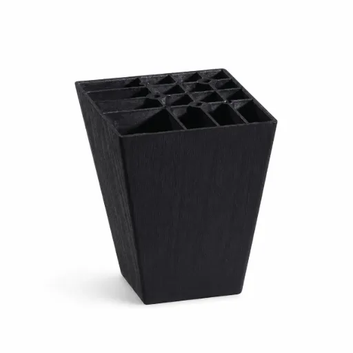 Plastic Leg Square Side Taper 100mm