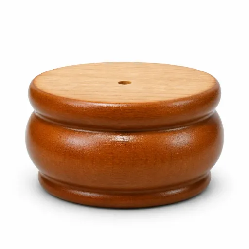 [L-W-ELISE] Elise Timber Leg 60mm STAINED