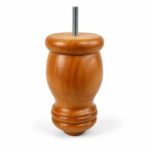 [L-W-MAY150] Mayfair Timber Leg 150mm STAINED