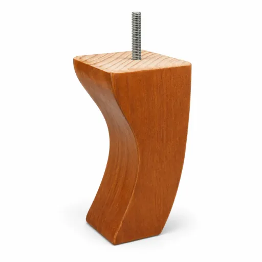 [L-W-TEX150] Texan Timber Leg 150mm STAINED