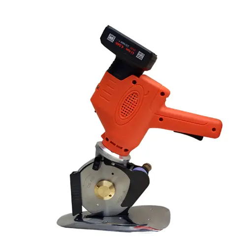 [POW-FC-CB100] RAPIDCUT Cordless Industrial Round Knife Fabric Cutting Machine CB-100