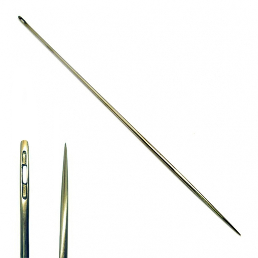 Straight Single Round Point Needles | General Upholstery Hand Needles ...