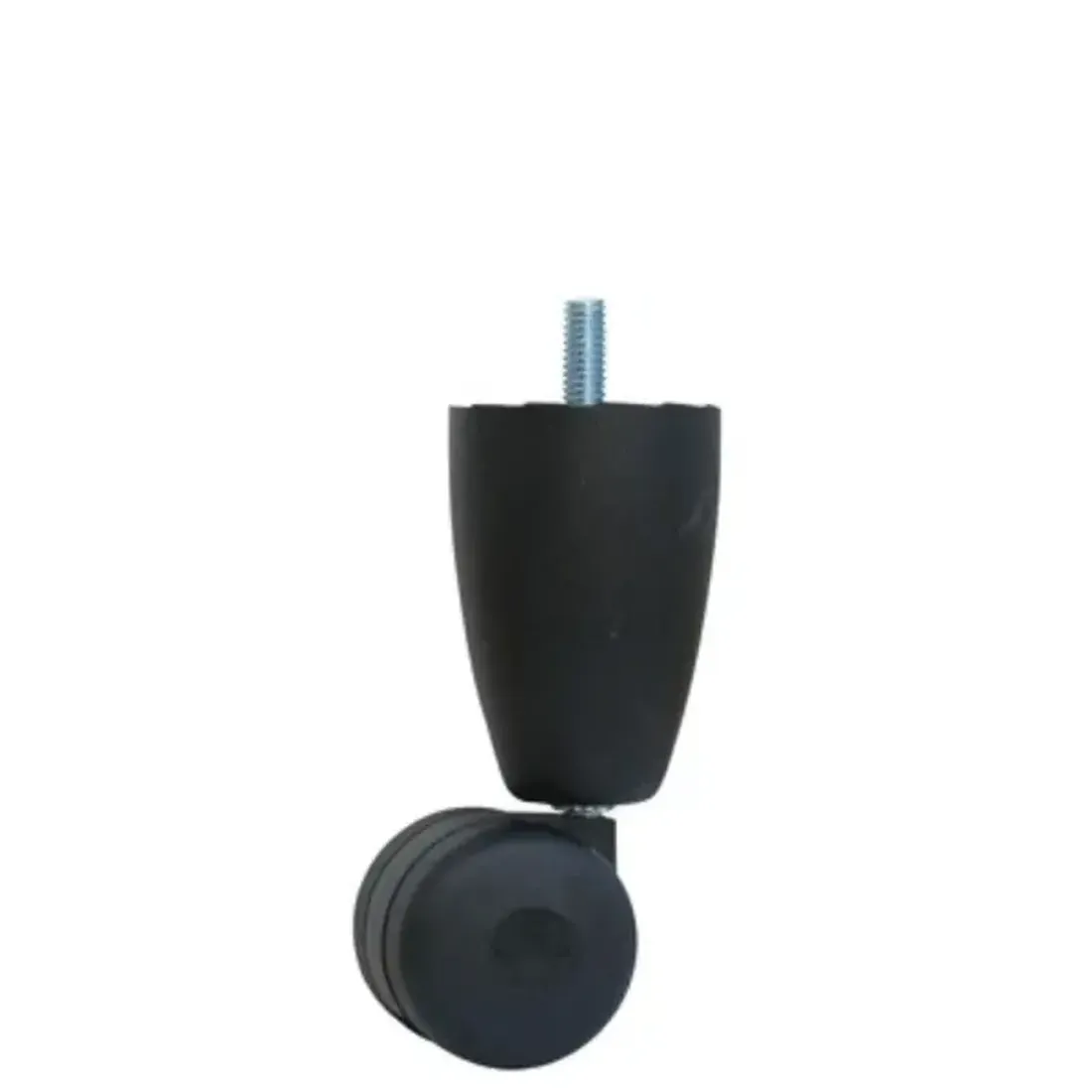 *CLEARANCE Nylon Twin Wheel Castor 100mm (3/8" Screw)