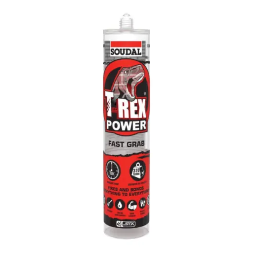 [ADH-SOU-TREX-FG-CLEAR] Soudal T-Rex Power FAST GRAB - 290ml